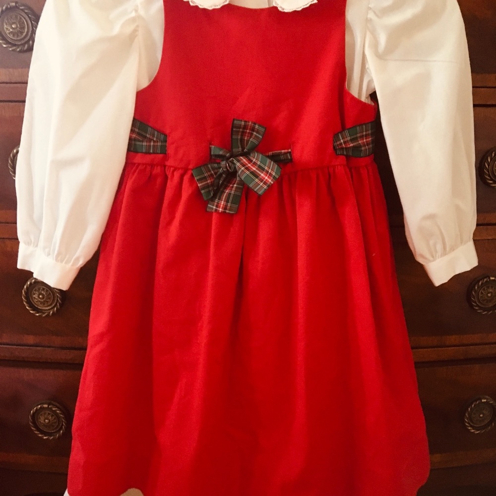 💕HOST PICK💕Two-piece Dress with Plaid Ribbon